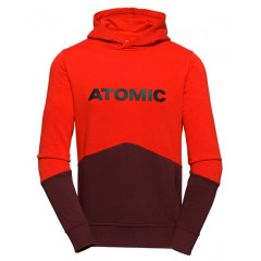 ATOMIC RS KIDS HOODIE Red-aroon vel. M (140/10)