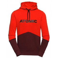 ATOMIC RS HOODIE Red-aroon vel. M