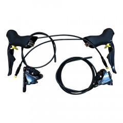 SHIMANO řadící+brzd.páky kotouč./hydr.Di2 STR-8070 L+P