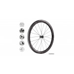 VISION zapletené kolo přední METRON45 SL DB-CL CH-TL