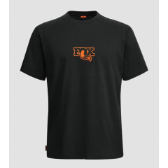 FOX TRIKO LOGO TEE ČERNÉ PÁNSKÉ
