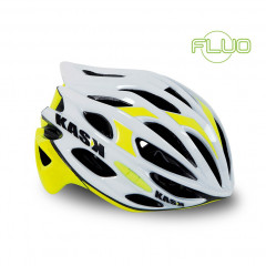 KASK přilba Mojito white/yellow fluo M/48-58cm 52-58cm