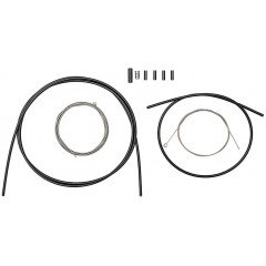 ROCKSHOX Sada kabelů/lanek pro TwistLoc - 3mm černá (705mm, 1900mm broušená nerezová lanka, 500mm,