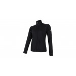 SENSOR MERINO UPPER dámská mikina celozip černá
