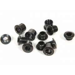 TRUVATIV CRANK CHAINRING BOLT KIT 4-ARM TRIPLE STEEL/STEEL BLACK