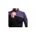 SENSOR MERINO EXTREME UP pánská mikina dl.rukáv zip černá/grape purple