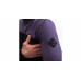 SENSOR MERINO EXTREME UP pánská mikina dl.rukáv zip černá/grape purple