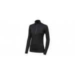 SENSOR MERINO EXTREME UP dámská mikina dl.rukáv zip černá