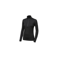 SENSOR MERINO EXTREME UP dámská mikina dl.rukáv zip černá