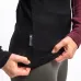 SENSOR MERINO EXTREME UP dámská mikina dl.rukáv zip černá/port red