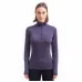 SENSOR MERINO EXTREME UP dámská mikina dl.rukáv zip grape purple