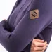 SENSOR MERINO EXTREME UP dámská mikina dl.rukáv zip grape purple