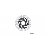 FSA brzdový kotouč K-FORCE WE RDB CL Rotor černá 160 mm w/lockring