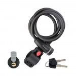 NEXELO ZÁMEK SPIRÁLA 10X1500 KLÍČ