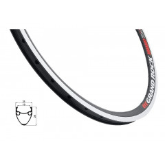 REMERX ráfek Grand Rock 622 GBS černý 36H