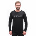 SENSOR MERINO BLEND ELEMENTS pánské triko dl.rukáv černá
