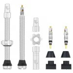 WOLF TOOTH ventilky Tubeless Valve Stem Kit 60mm Raw Silver