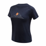 SENSOR MERINO BLEND MOON dámské triko kr.rukáv deep blue