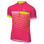 ETAPE dětský dres LUCKY, růžová/limeta