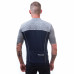 SENSOR CYKLO MOTION pánský dres kr.rukáv celozip deep blue/šedá