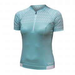 SENSOR CYKLO TOUR dámský dres kr.rukáv mint wave