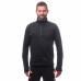 SENSOR PROFI pánská mikina celozip černá