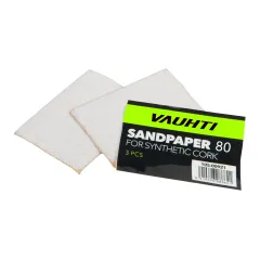 VAUHTI Sandpaper pro systetický korek 80 (3 ks)