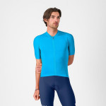 CASTELLI pánský dres Espresso 2, neon cobalt