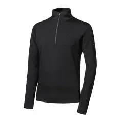 SENSOR MERINO EXTREME UP pánská mikina dl.rukáv zip černá