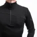 SENSOR MERINO EXTREME UP pánská mikina dl.rukáv zip černá