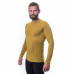 SENSOR MERINO AIR pánské triko dl.rukáv mustard