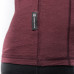 SENSOR MERINO AIR dámské triko dl.rukáv port red