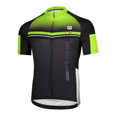 ETAPE pánský dres MAESTRO, černá/žlutá fluo