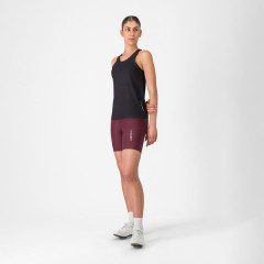 CASTELLI dámské kalhoty Travel Short, deep bordeaux