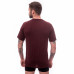 SENSOR MERINO AIR SUMMIT pánské triko kr.rukáv port red