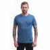 SENSOR MERINO AIR traveller pánské triko kr.rukáv riviera blue