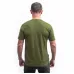 SENSOR MERINO ACTIVE HIKING pánské triko kr.rukáv safari green