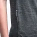 SENSOR MERINO LITE dámské triko kr.rukáv anthracite gray