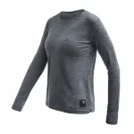 SENSOR MERINO LITE dámské triko dl.rukáv anthracite gray