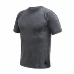 SENSOR MERINO LITE pánské triko kr.rukáv anthracite gray