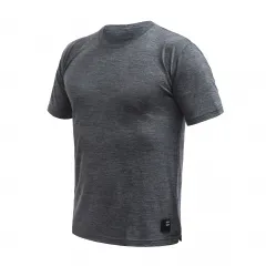 SENSOR MERINO LITE pánské triko kr.rukáv anthracite gray