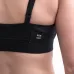 SENSOR MERINO CORDURA dámská podprsenka s vycpávkami černá