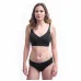 SENSOR MERINO CORDURA dámská podprsenka s vycpávkami černá