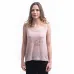 SENSOR MERINO AIR SAY YES dámské triko bez rukávu dusty pink