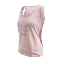 SENSOR MERINO AIR SAY YES dámské triko bez rukávu dusty pink