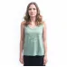 SENSOR MERINO AIR SAY YES dámské triko bez rukávu basil green