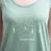 SENSOR MERINO AIR SAY YES dámské triko bez rukávu basil green