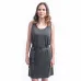 SENSOR MERINO LITE šaty bez rukávu anthracite gray