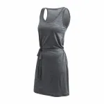 SENSOR MERINO LITE šaty bez rukávu anthracite gray