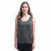 SENSOR MERINO LITE dámské triko bez rukávu anthracite gray